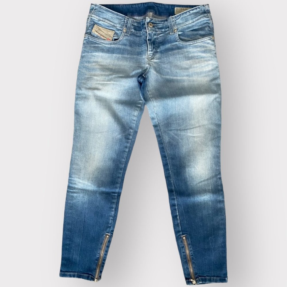 Diesel Grupee-Zip skinny jeans size 29